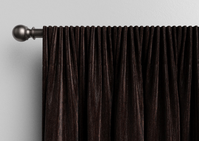Kent, Chocolate - Made to Measure Curtains - Image 9